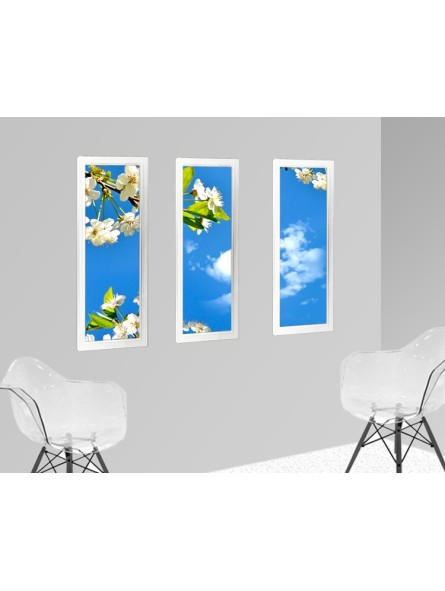 Triple Fenetre Virtuelle (120 x 30 cm) Triple Fenetre Virtuelle (120 x 30 cm)