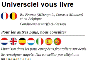 Livraison en France et Belgique