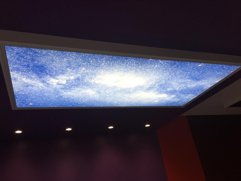 Salle esthétique dalle étoilée